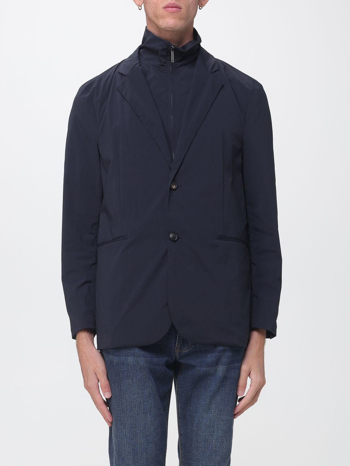 EMPORIO ARMANI Giacca Uomo colore Blue Navy