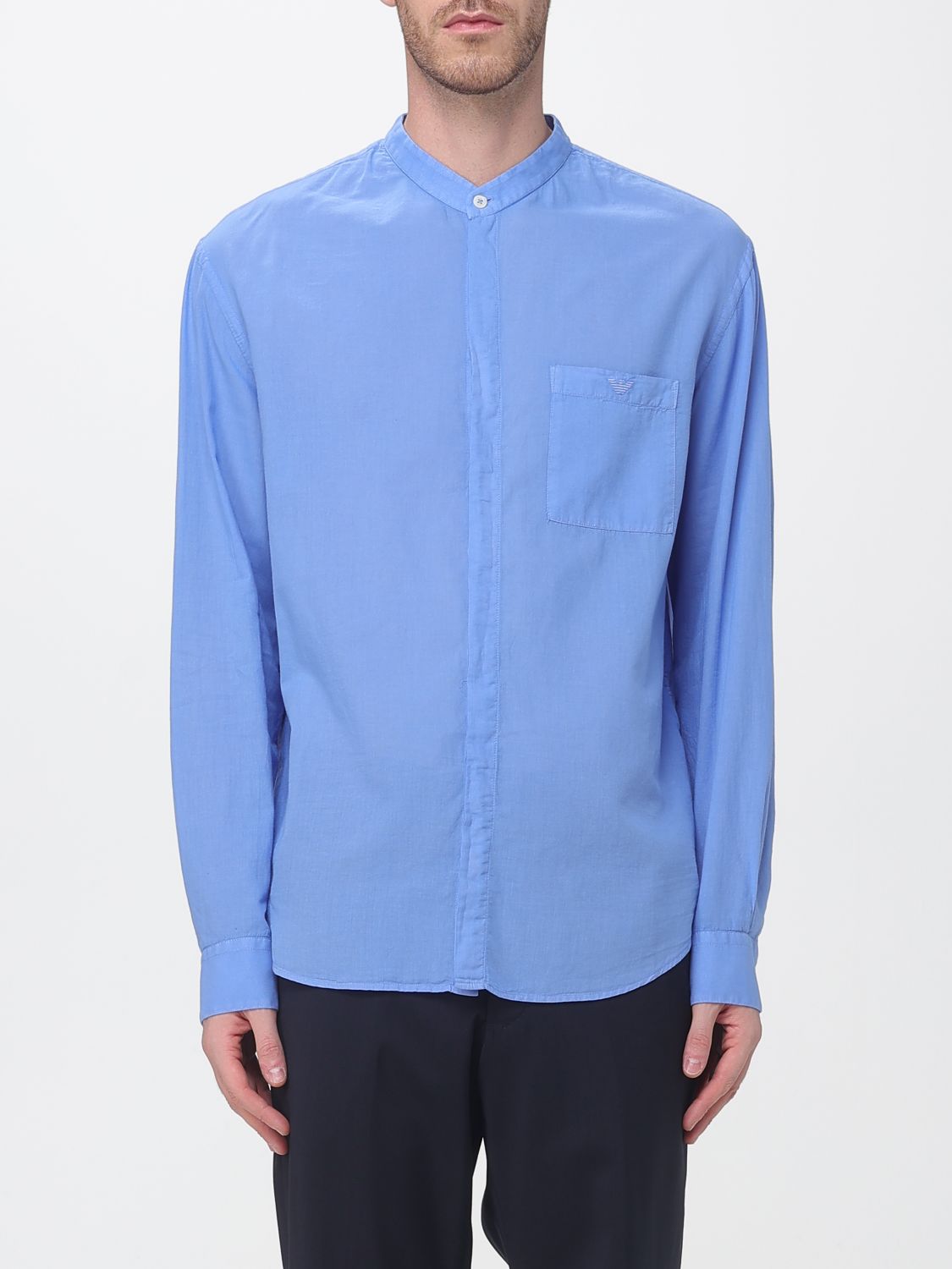 EMPORIO ARMANI Camicia Uomo colore Blue