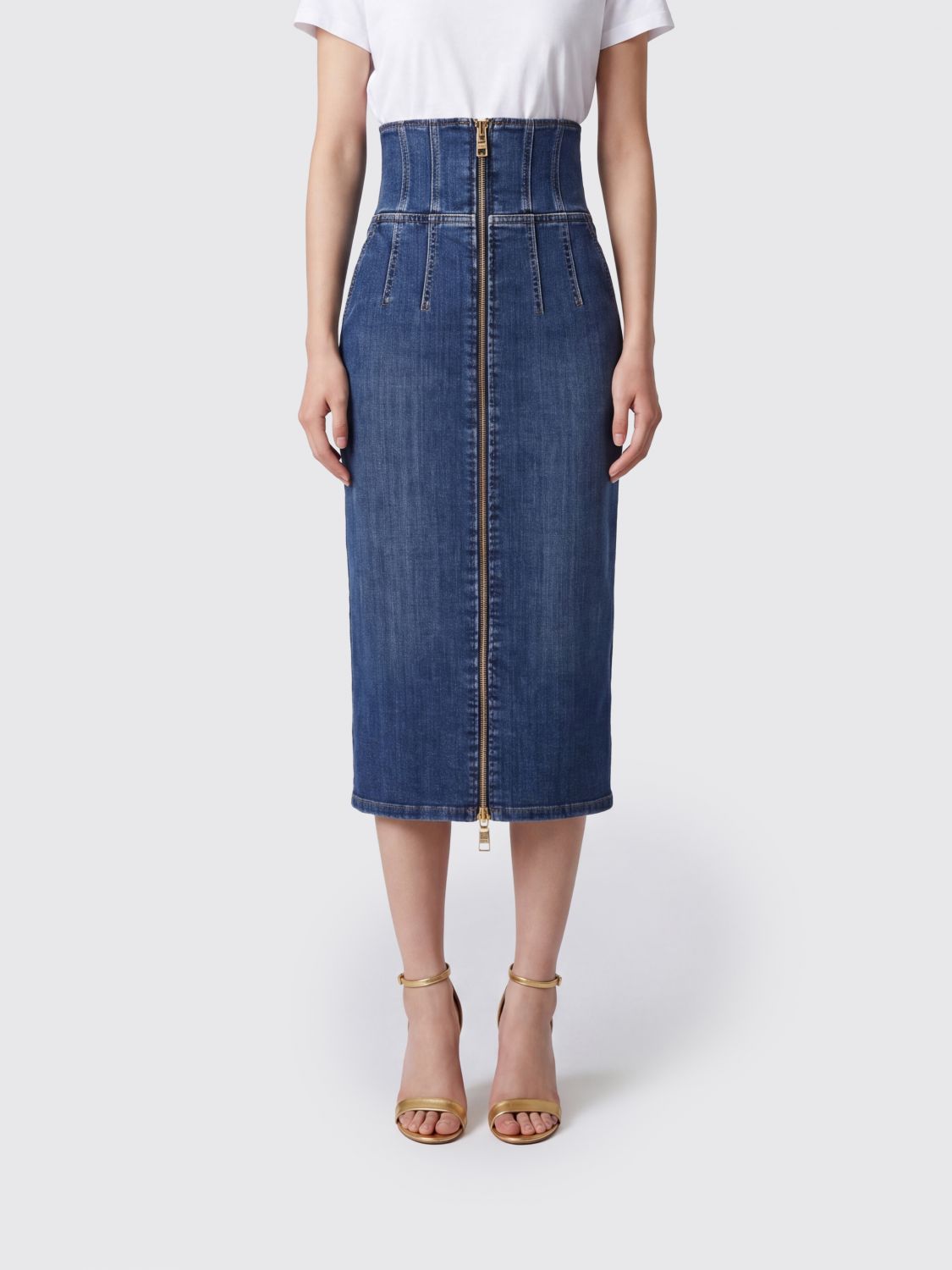 ELISABETTA FRANCHI Skirt Woman color Navy