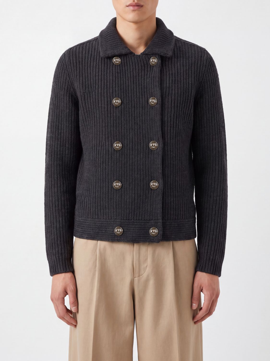 BRUNELLO CUCINELLI Sweater Men color Grey 1