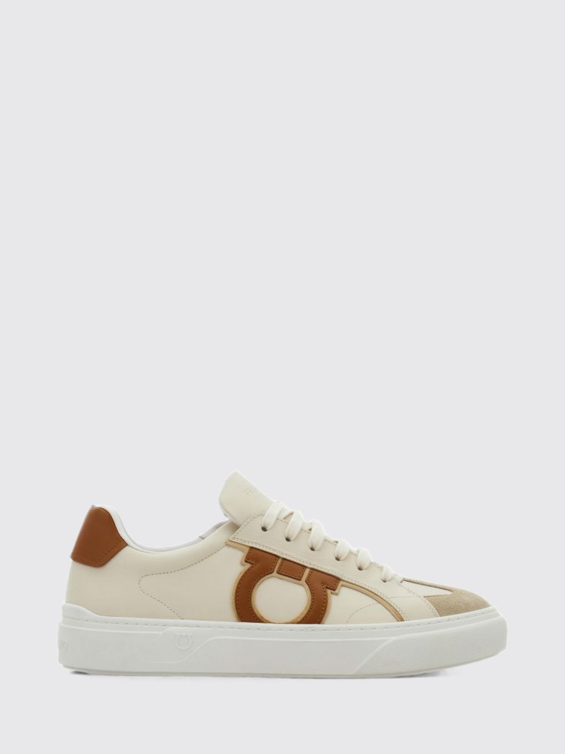FERRAGAMO Sneakers Herren Farbe Ecru