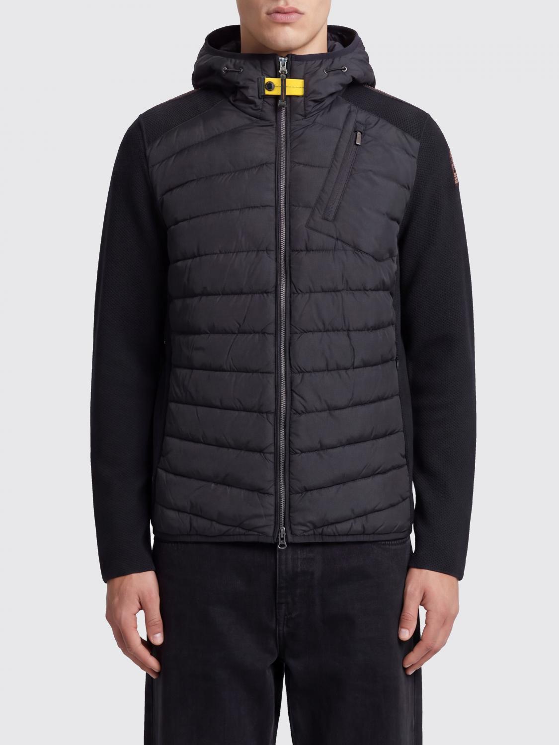 PARAJUMPERS Jacket Men color Black