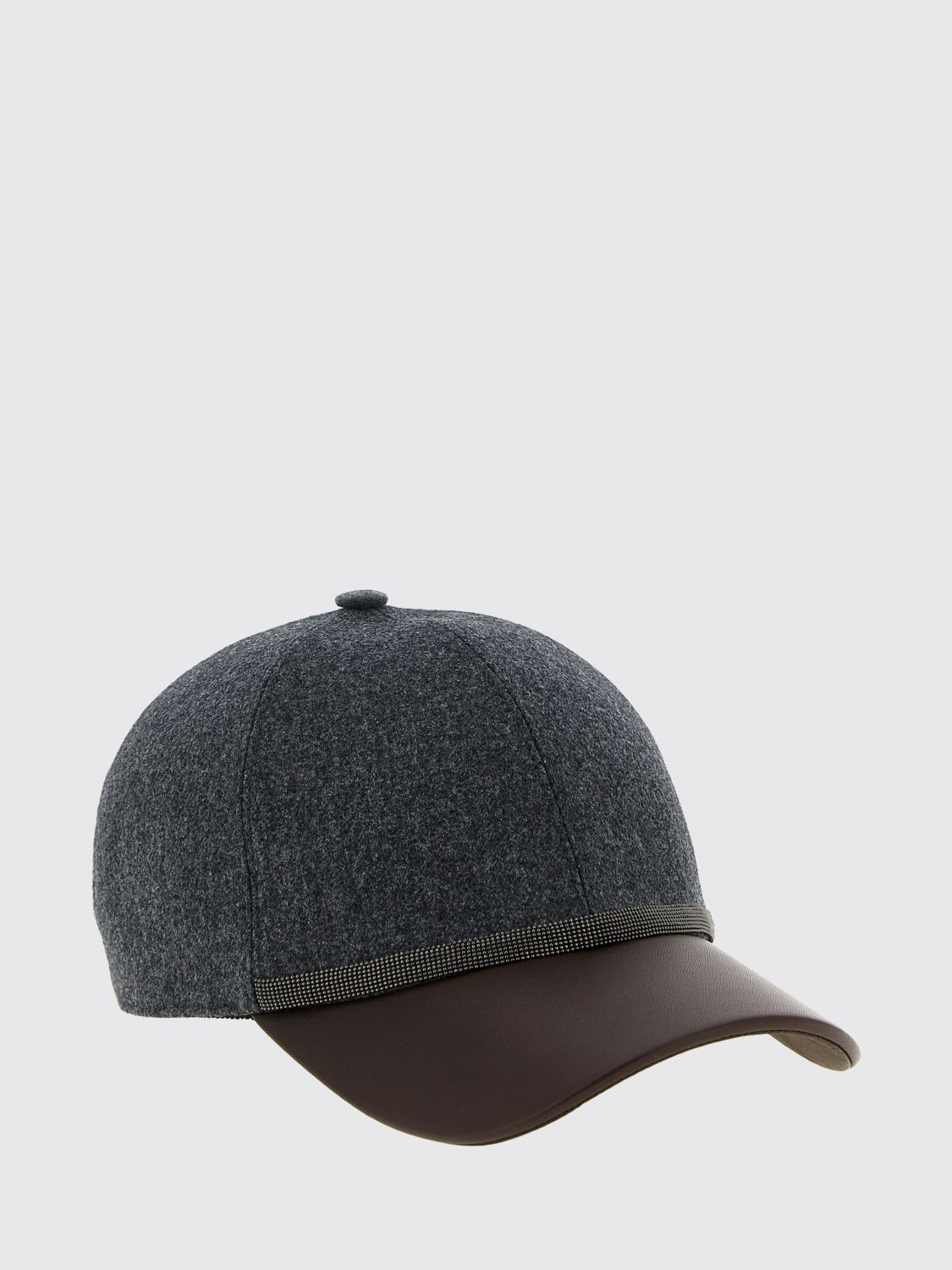 BRUNELLO CUCINELLI Hat Woman color Grey