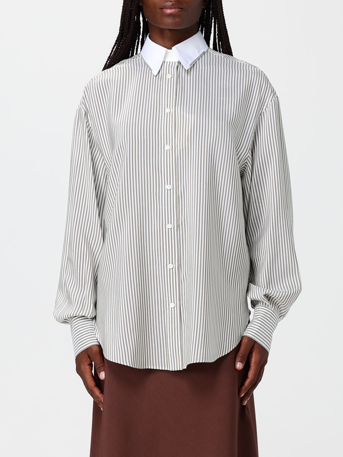 BRUNELLO CUCINELLI Shirt Woman color White