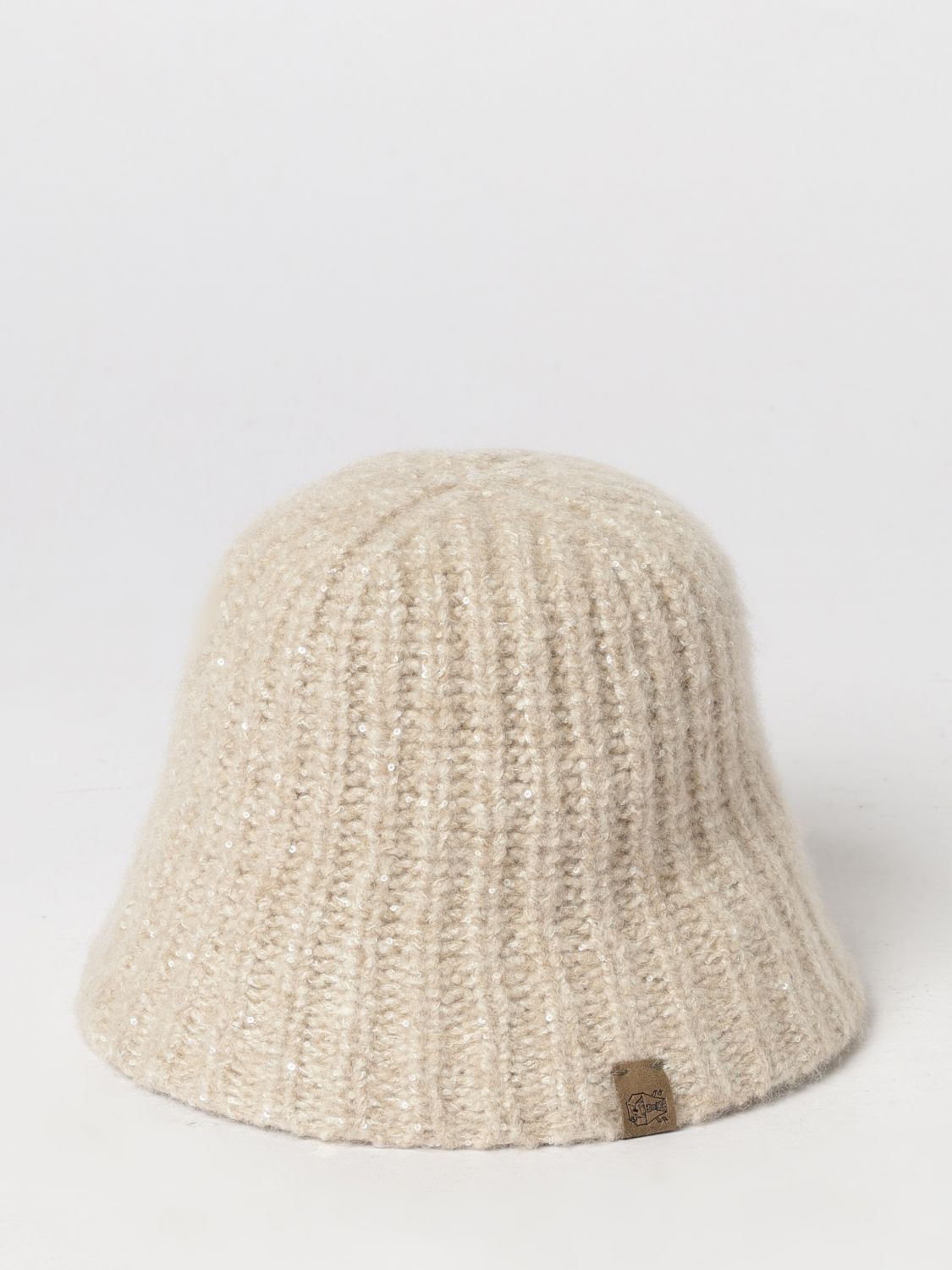 BRUNELLO CUCINELLI Hat Woman color Beige