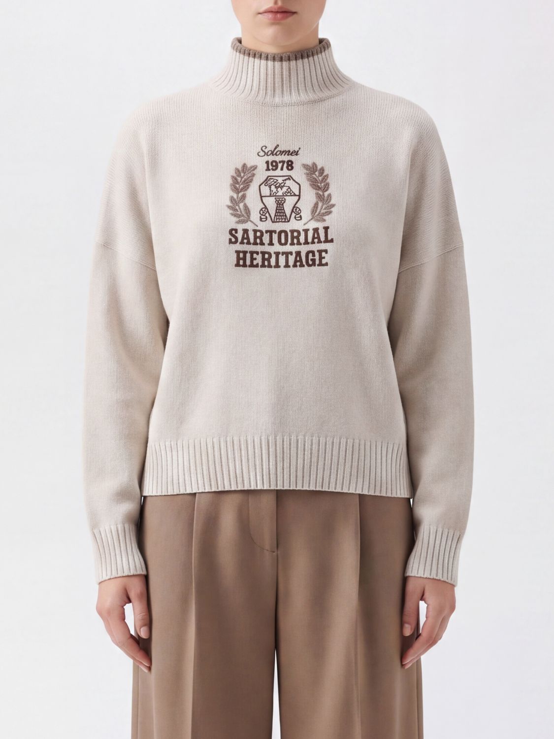BRUNELLO CUCINELLI Sweater Woman color White