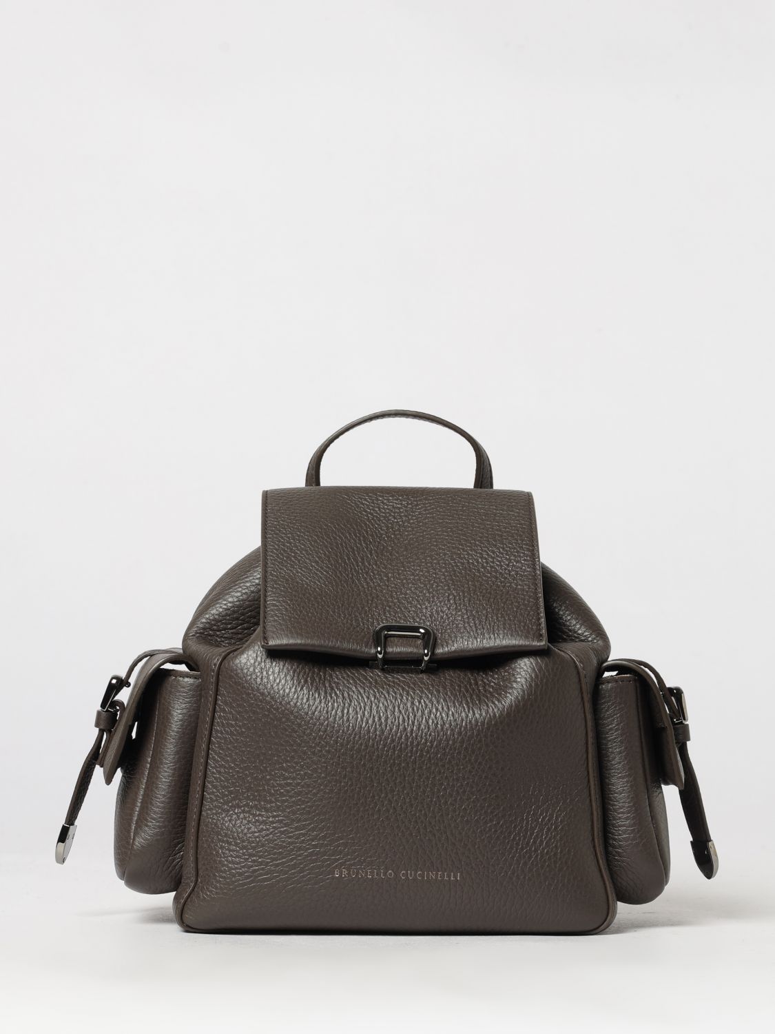 BRUNELLO CUCINELLI Backpack Woman color Brown