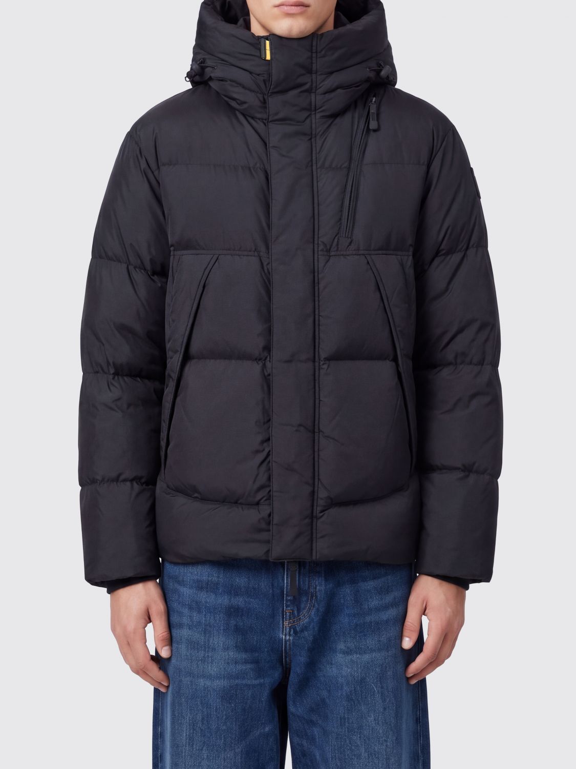 PARAJUMPERS Jacket Men color Black