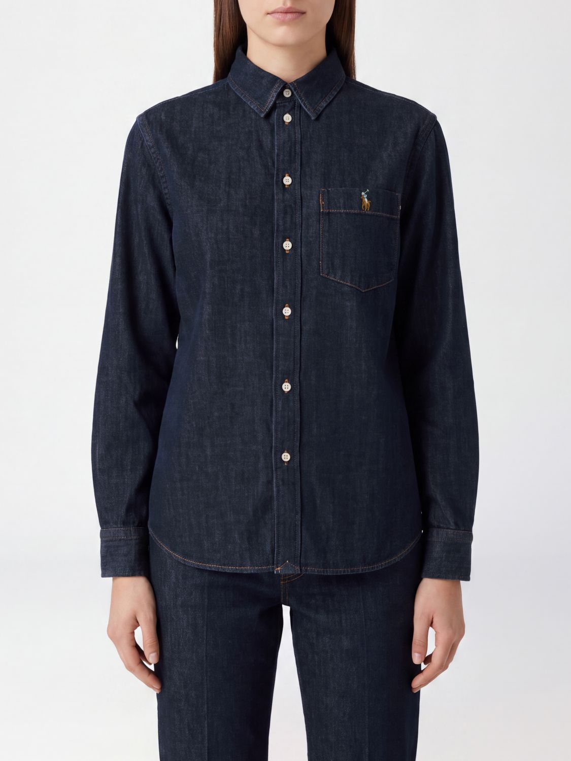 POLO RALPH LAUREN Shirt Woman color Blue
