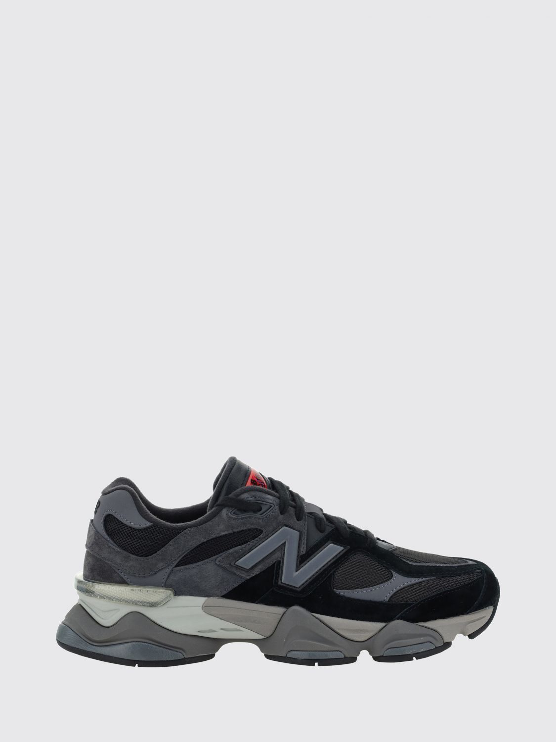NEW BALANCE 9060 Sneakers aus Veloursleder und Mesh mit Chunky-Sohle