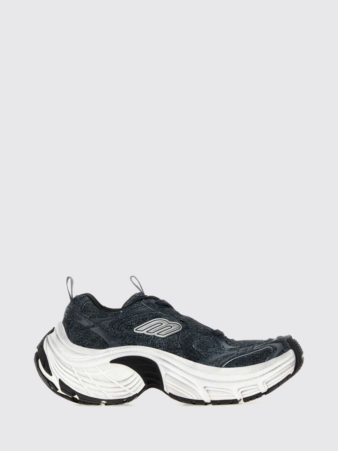 BALENCIAGA Sneakers 6XL in denim effetto used