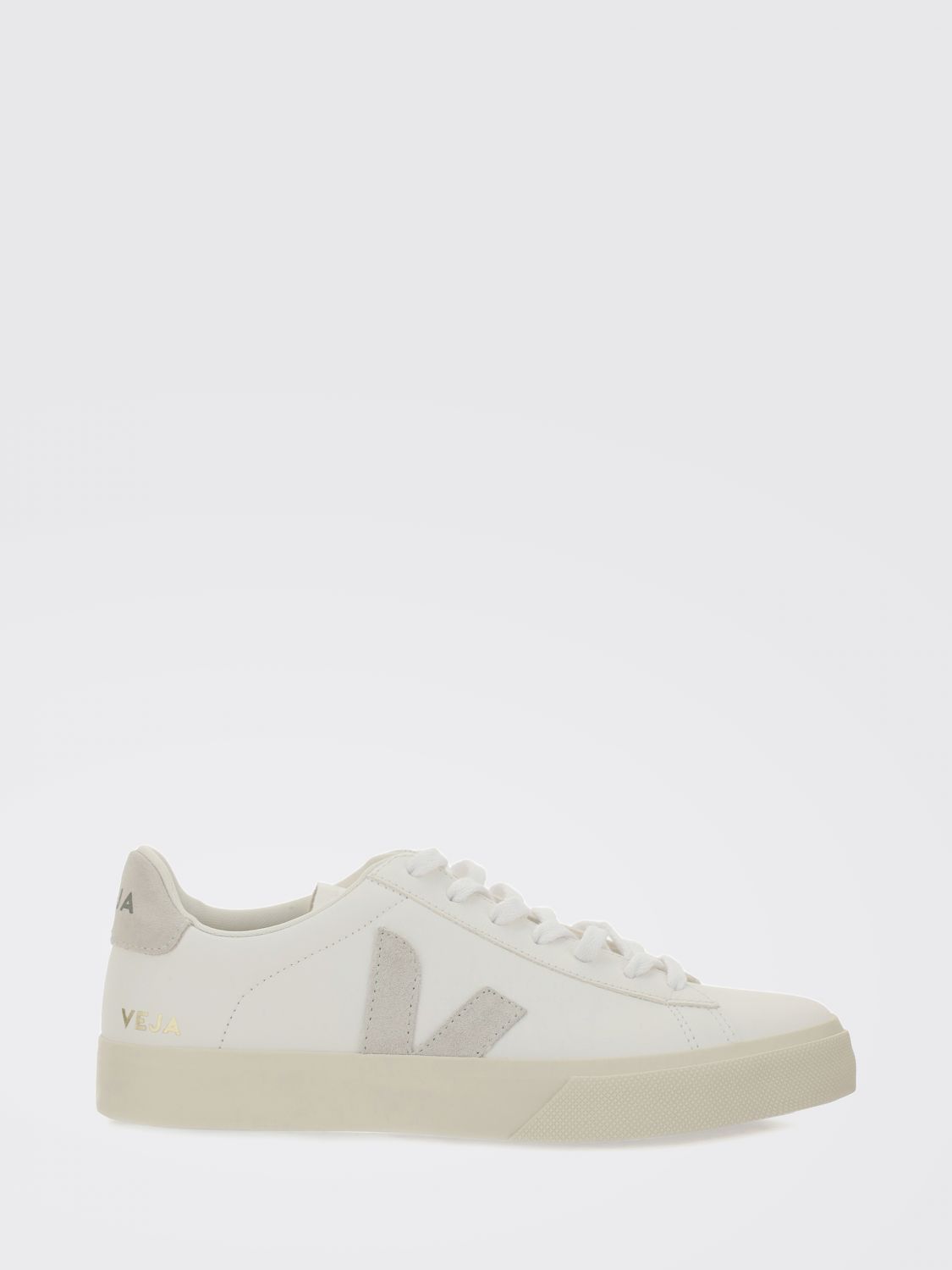 VEJA Campo Nachhaltige ChromeFree-Leder-Sneaker mit kontrastierendem Logo