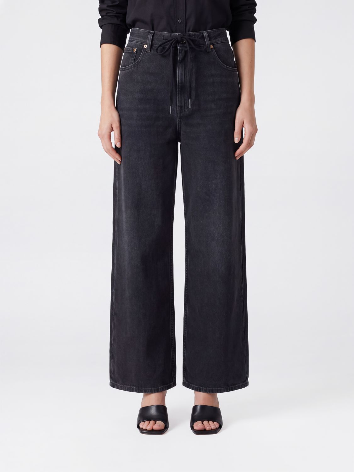 MM6 MAISON MARGIELA Jeans Woman color Black