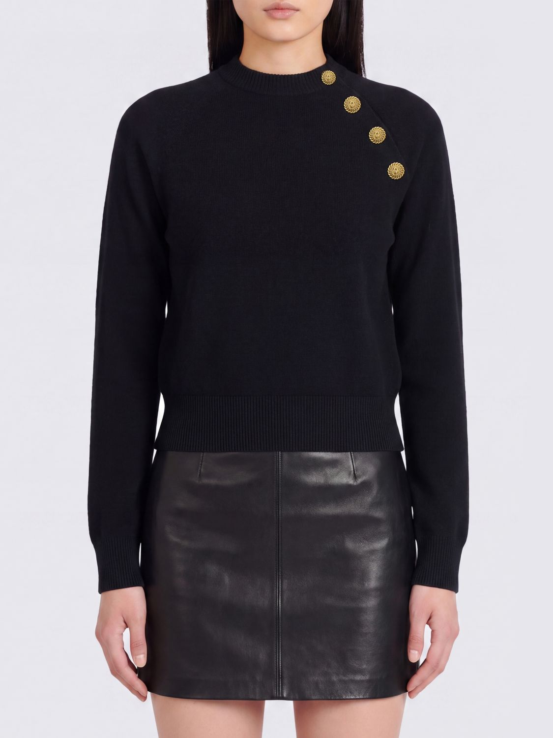 BALMAIN Sweater Woman color Black