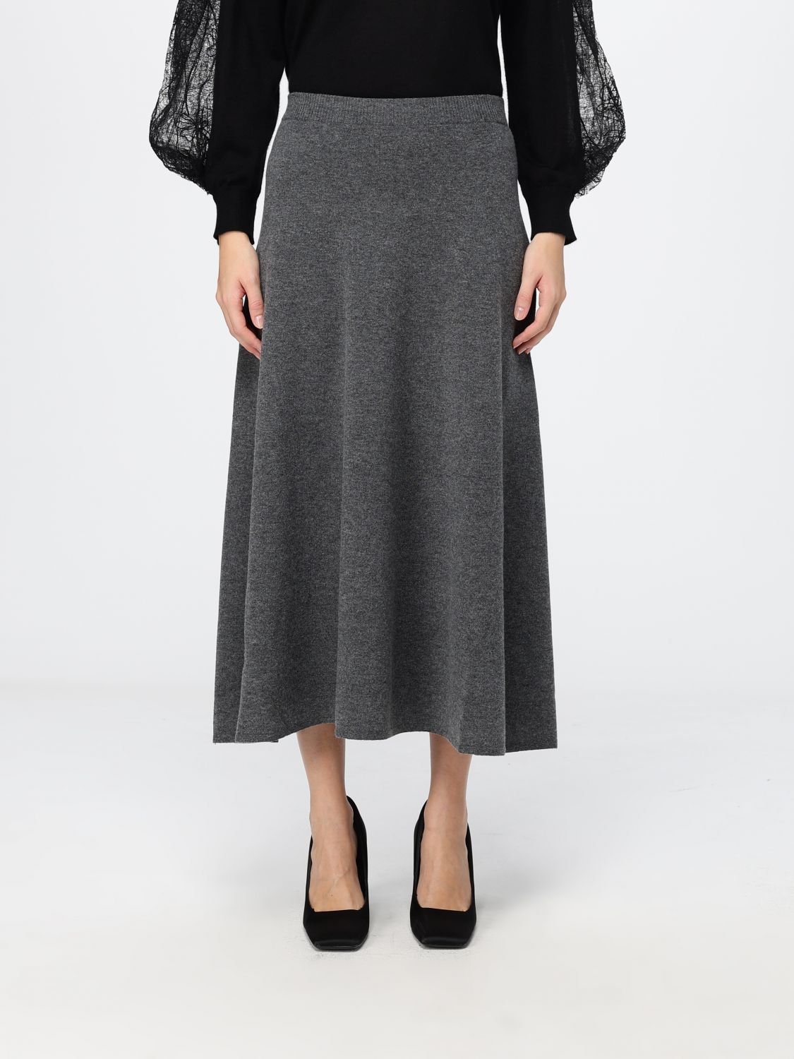 FABIANA FILIPPI Skirt Woman color Grey