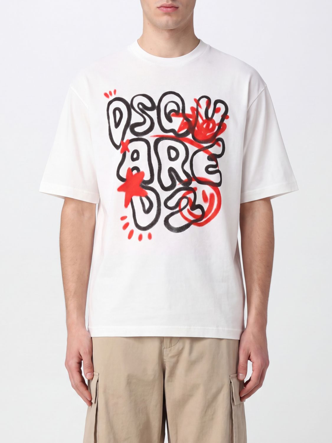 DSQUARED2 T-Shirt Men color White