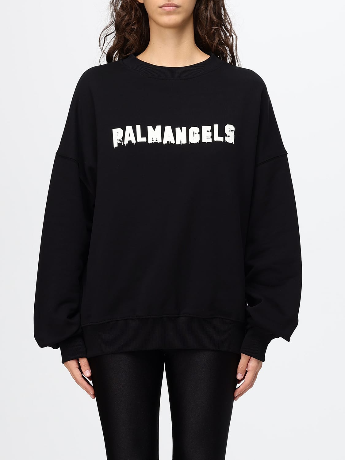 PALM ANGELS Sweatshirt Woman color Black
