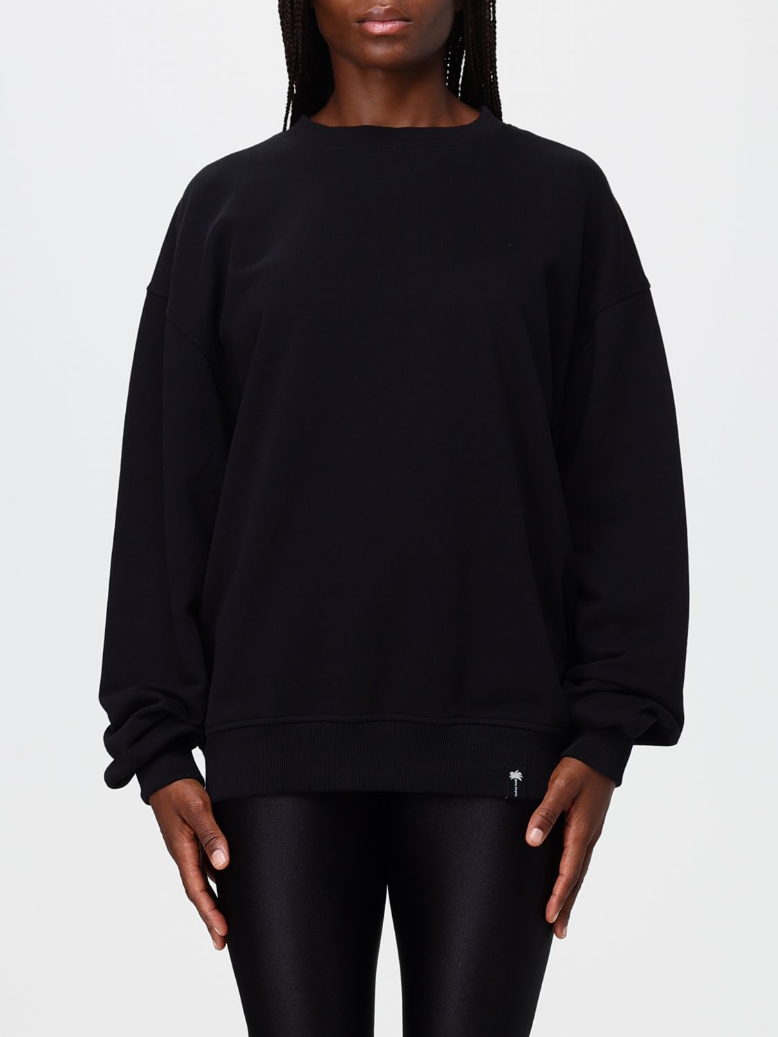 PALM ANGELS Sweatshirt Woman color Black
