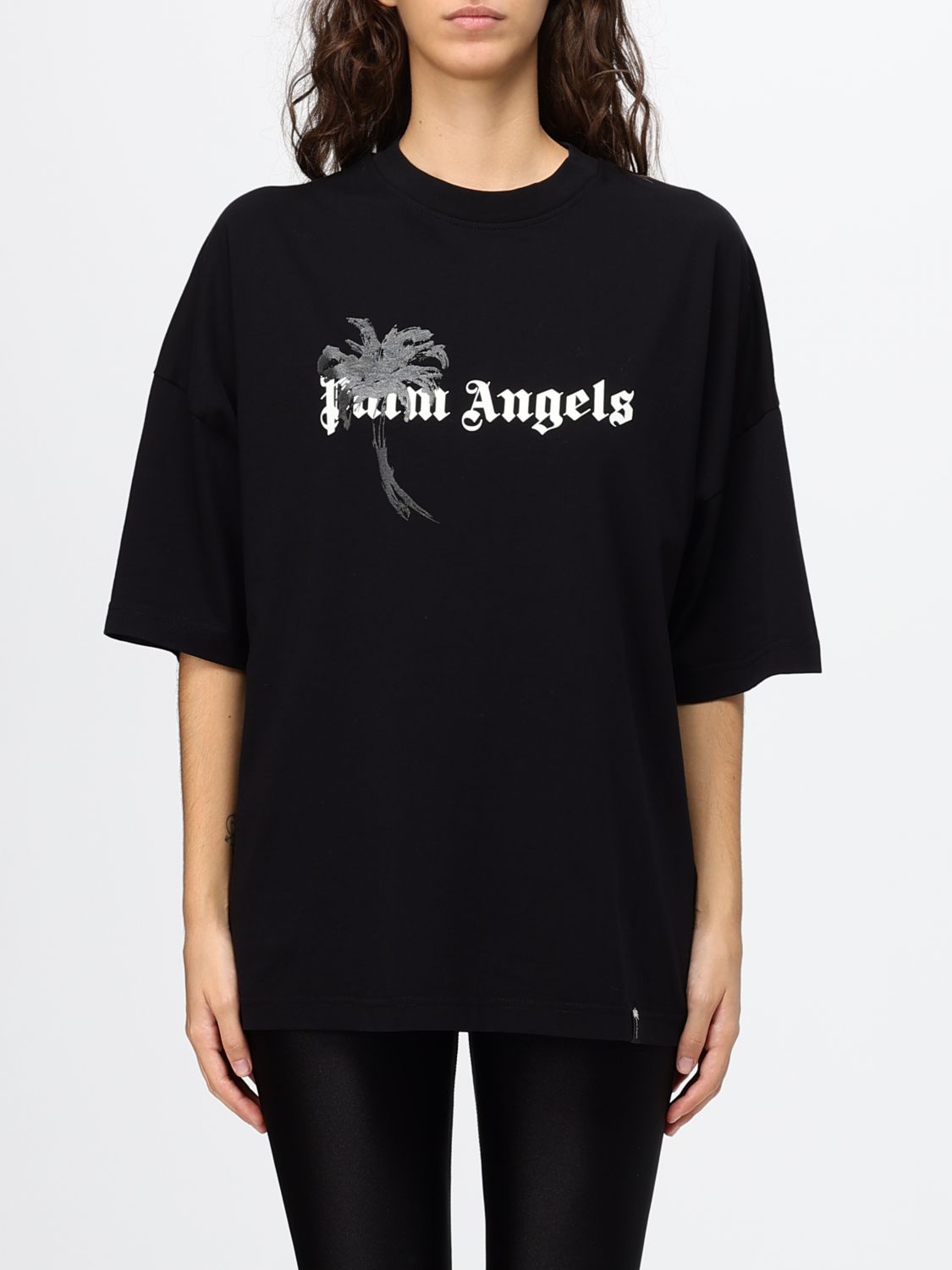 PALM ANGELS T-Shirt Woman color Black