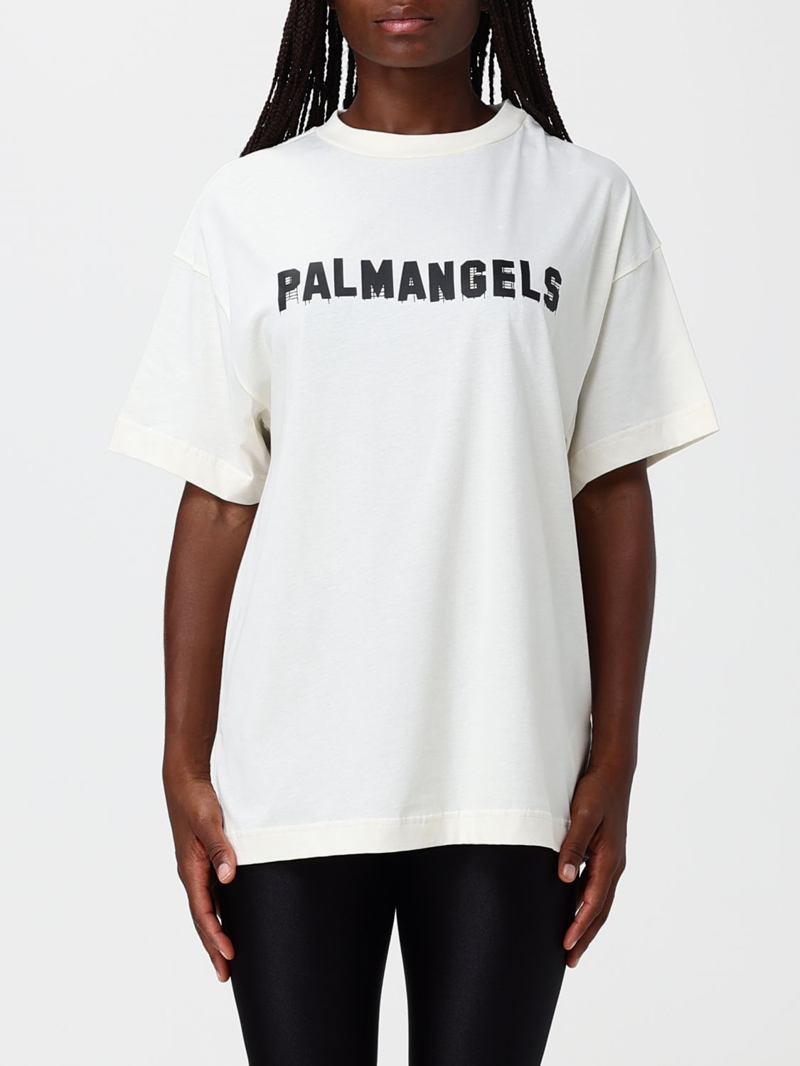 PALM ANGELS T-Shirt Woman color White
