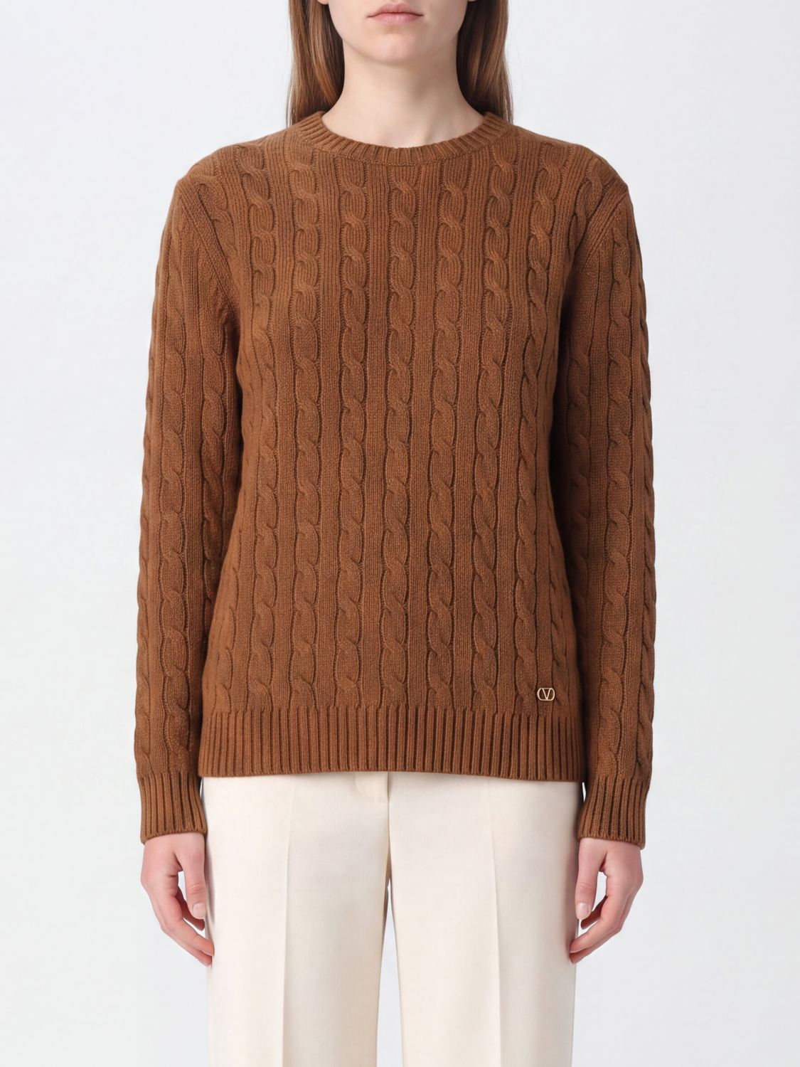 VALENTINO GARAVANI Sweater Woman color Brown
