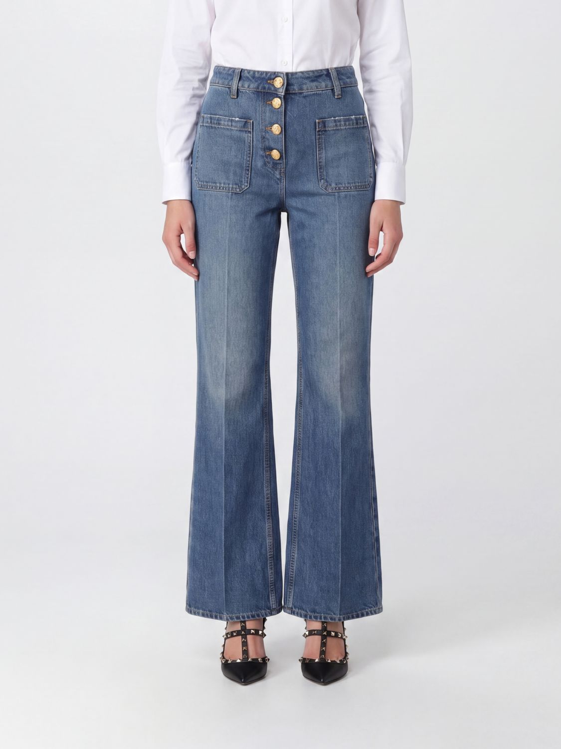 VALENTINO GARAVANI Jeans Woman color Blue