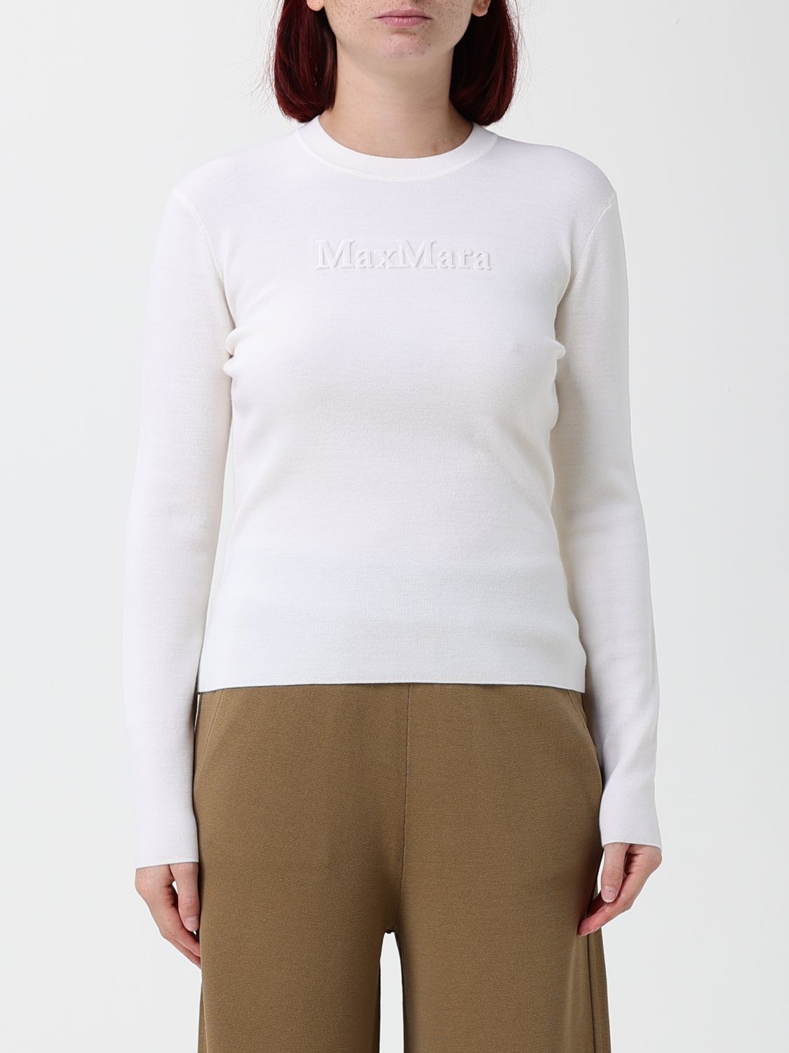 MAX MARA Sweater Woman color White