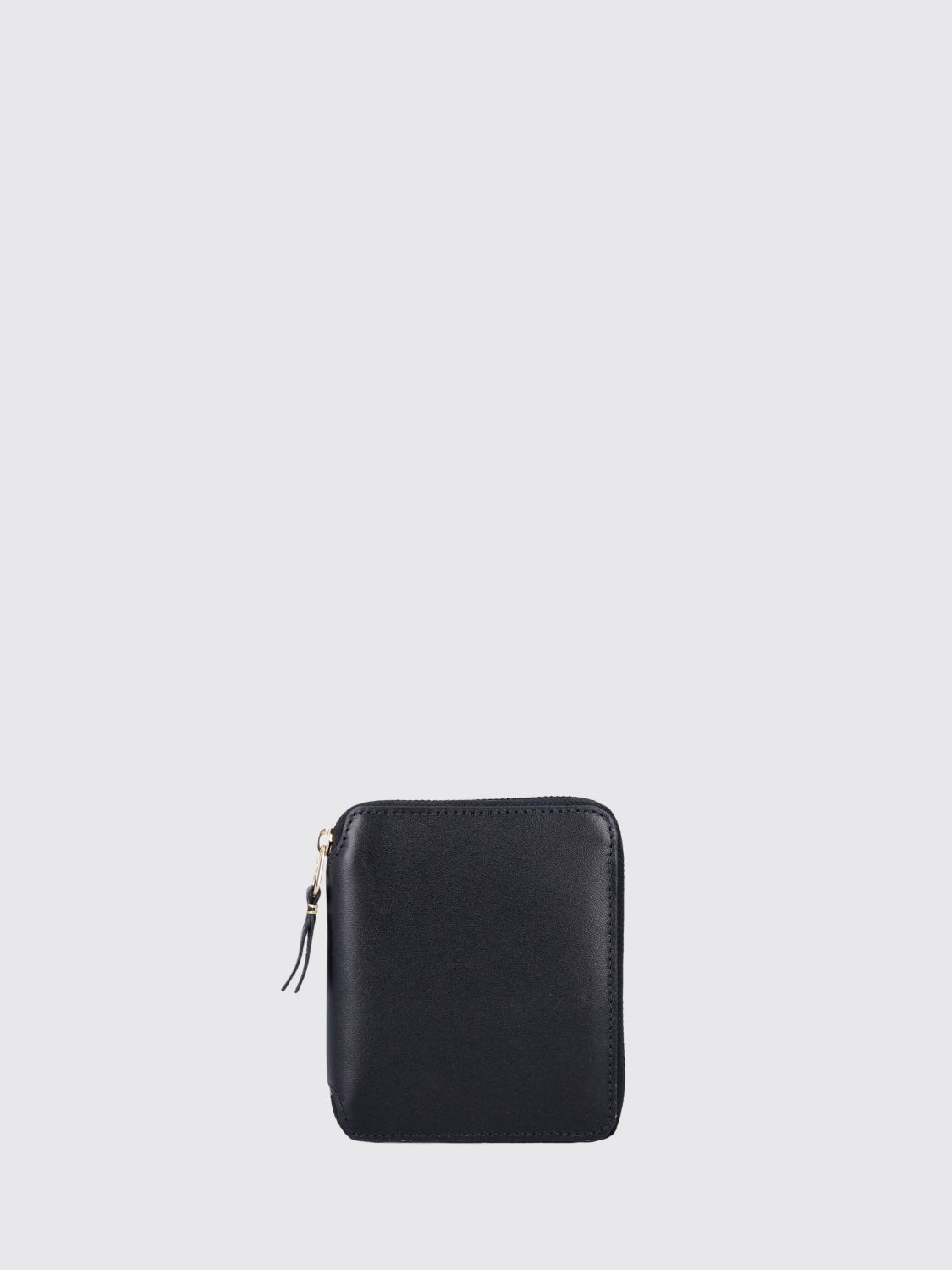COMME DES GARÇONS WALLET Lederbrieftasche mit Reißverschluss und Innenfächern