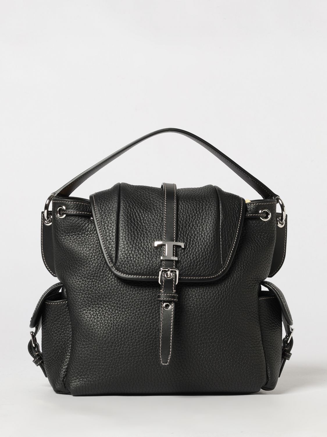 TOD'S Backpack Woman color Black