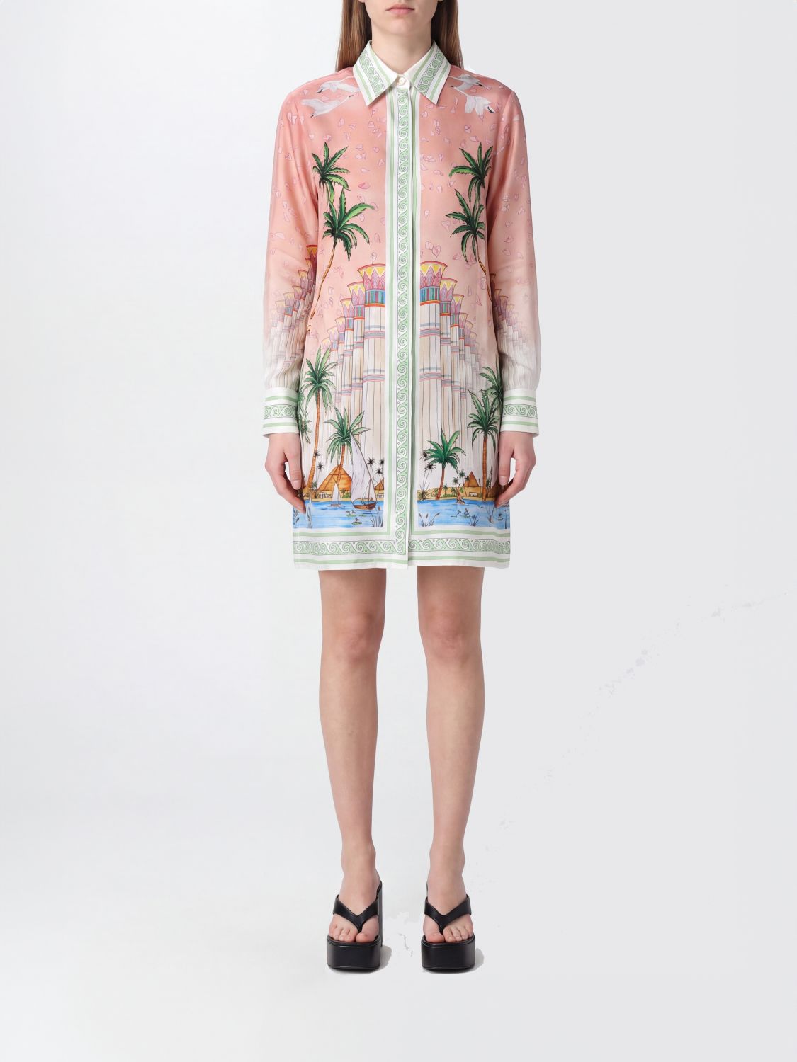 CASABLANCA Dress Woman color Multicolor