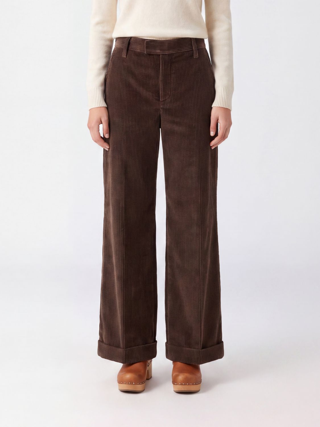 BRUNELLO CUCINELLI Pants Woman color Brown