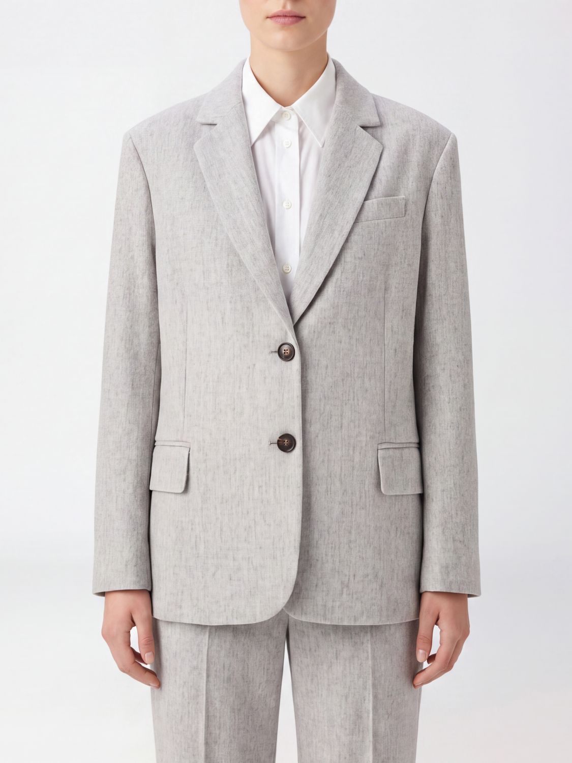 BRUNELLO CUCINELLI Jacket Woman color Pearl