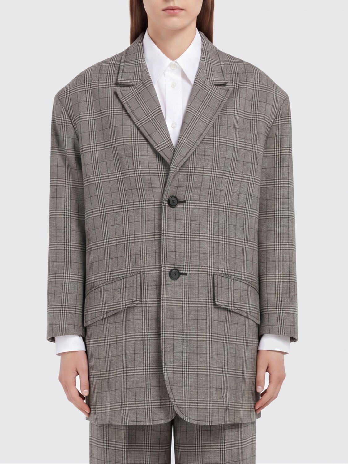 MARNI Coat Woman color Black