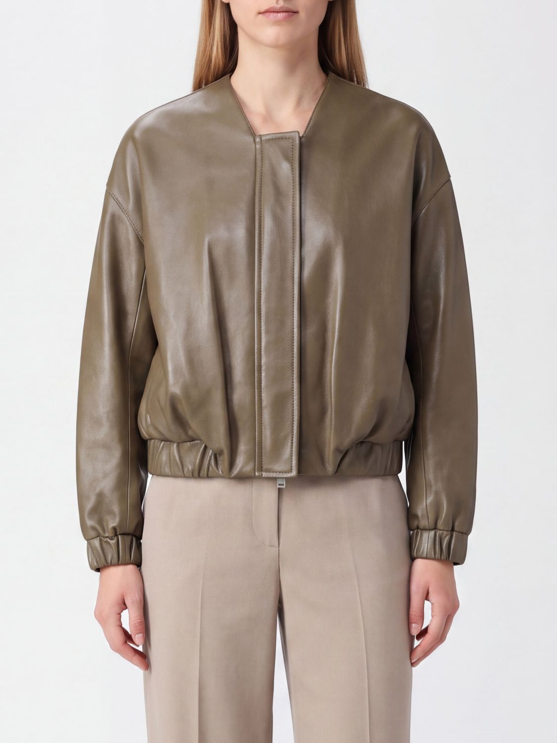KHAITE Jacket Woman color Green