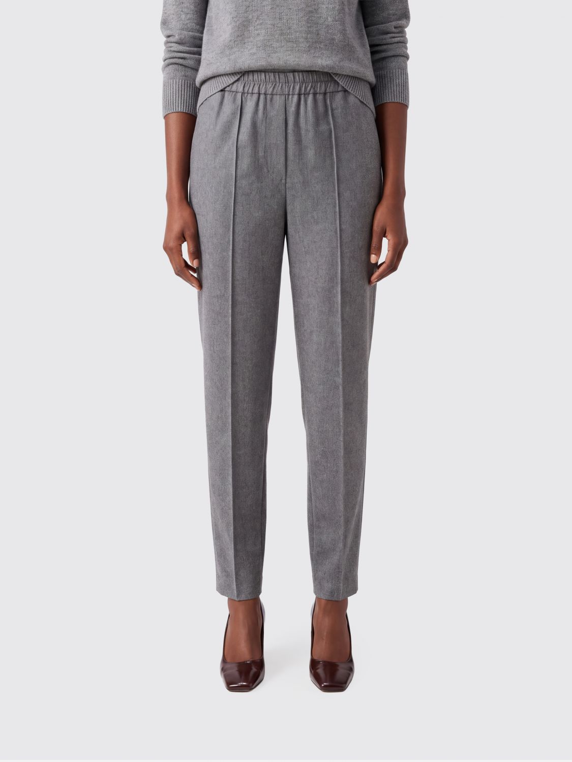 FABIANA FILIPPI Pants Woman color Grey