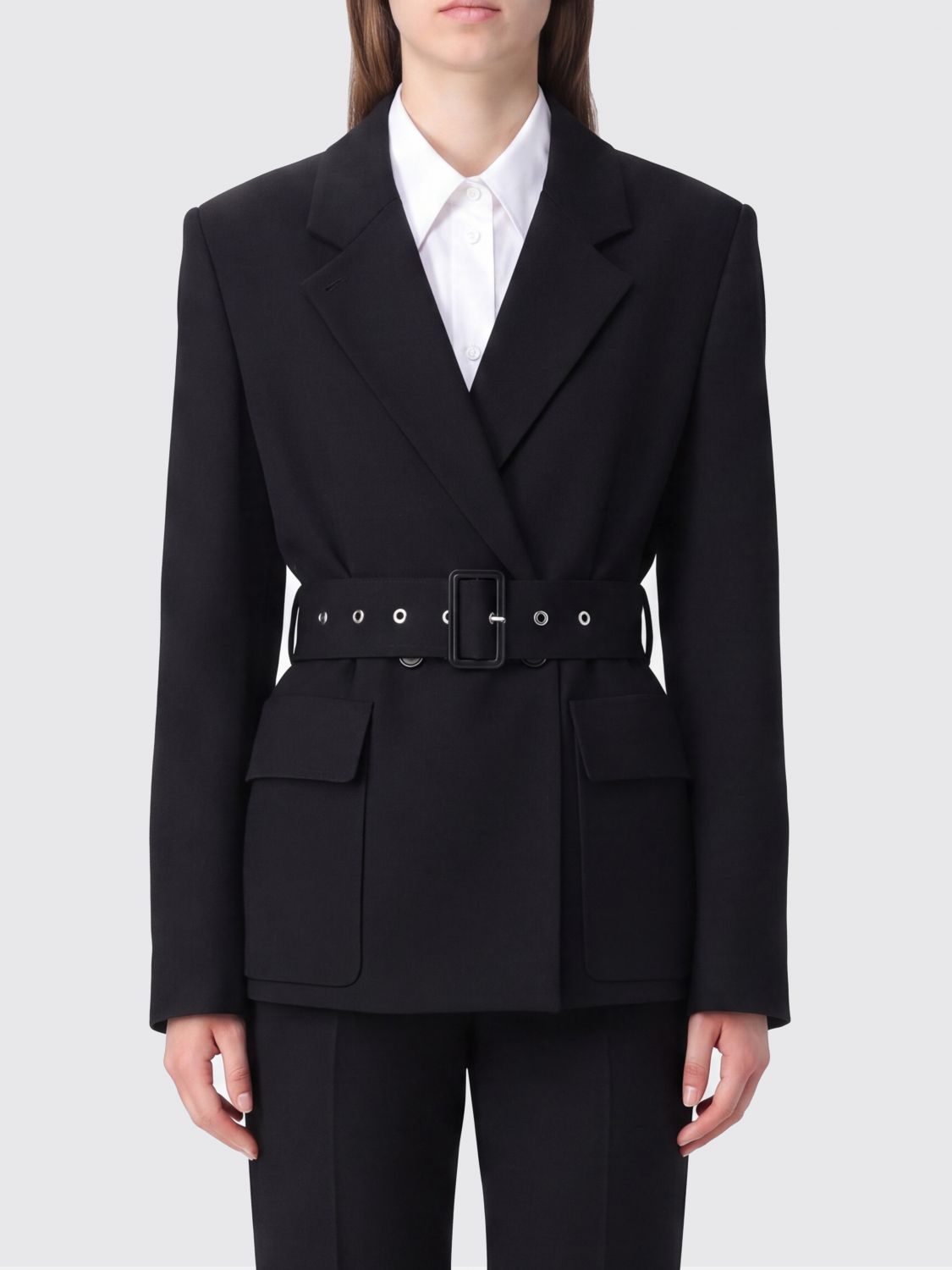 LANVIN Jacket Woman color Black