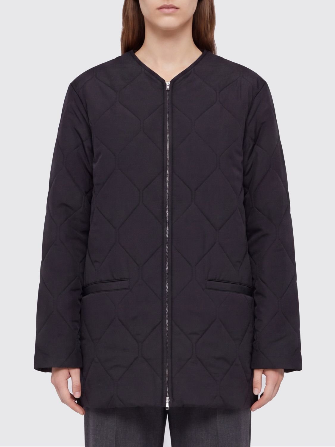 JIL SANDER Jacket Woman color Black