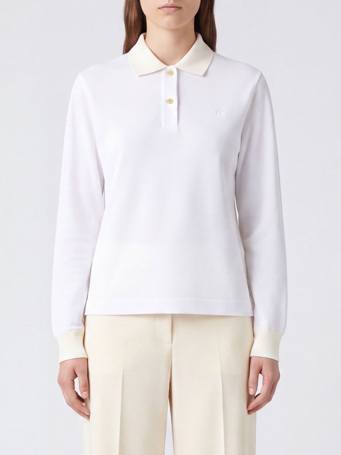 JIL SANDER Polo Shirt Woman color White