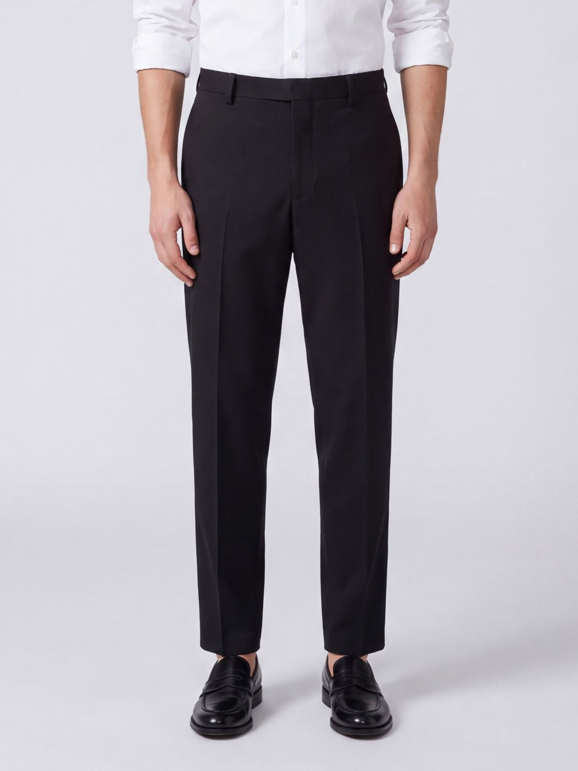 JIL SANDER Slim Fit Tailored Wool and Mohair Trousers