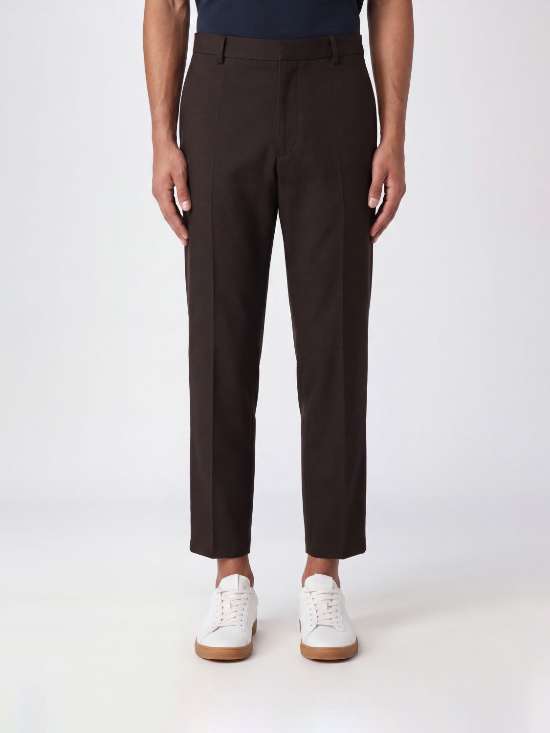 JIL SANDER Pants Men color Cocoa