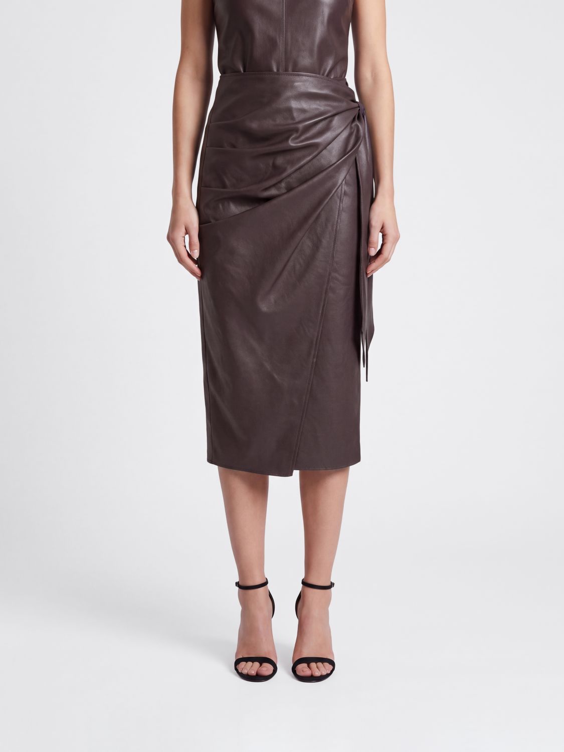 ELISABETTA FRANCHI Skirt Woman color Brown