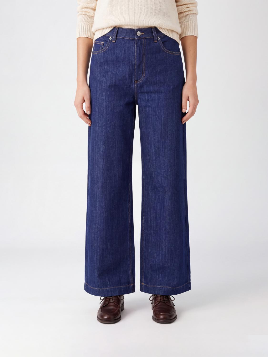 PAROSH Jeans Woman color Blue
