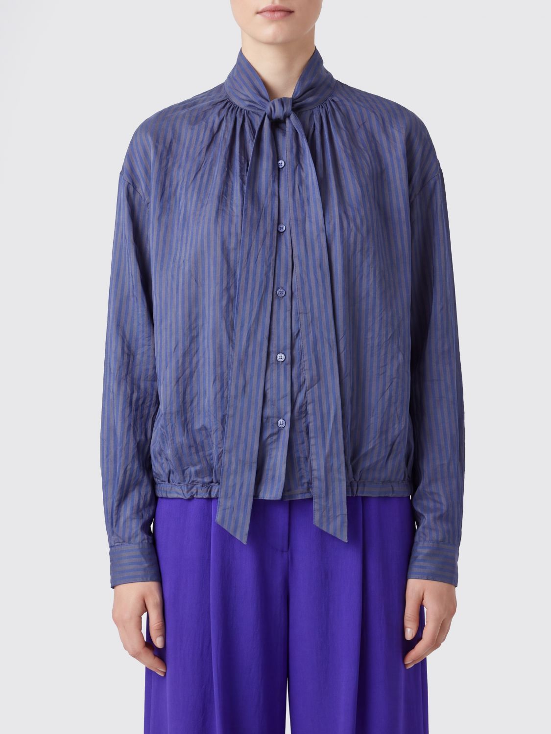 DRIES VAN NOTEN Shirt Woman color Brown