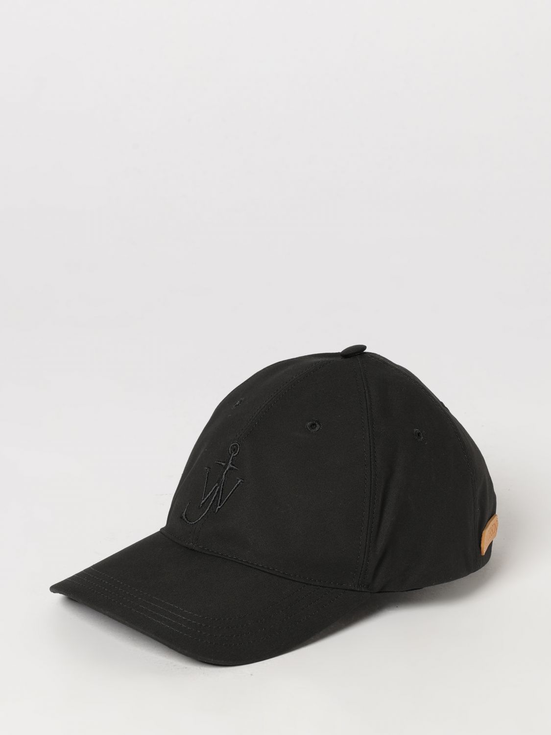 JW ANDERSON Cotton Gabardine Baseball Cap with Embroidered Logo