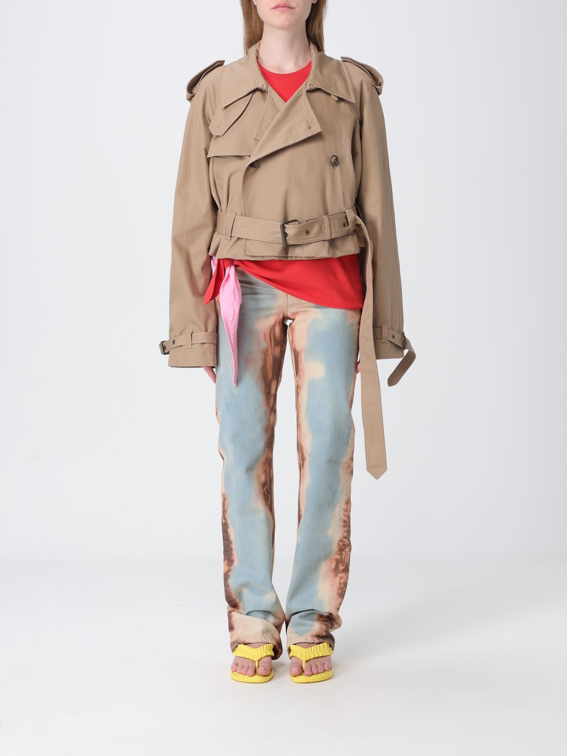 JW ANDERSON Jacket Woman color Beige