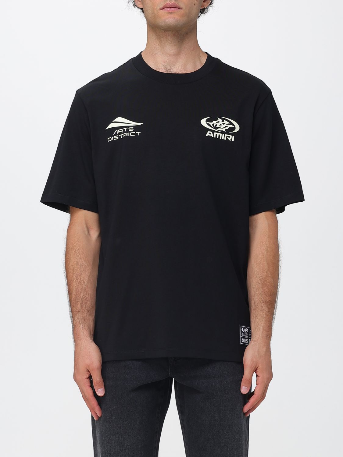 AMIRI Relaxed-Fit Logo and Slogan Print Cotton T-shirt