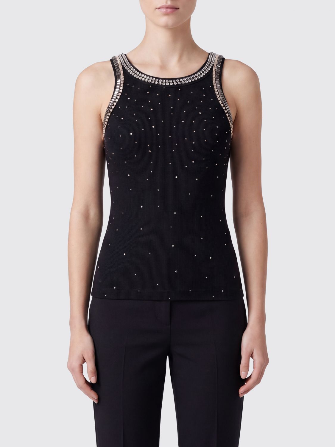 PINKO Top Woman color Black
