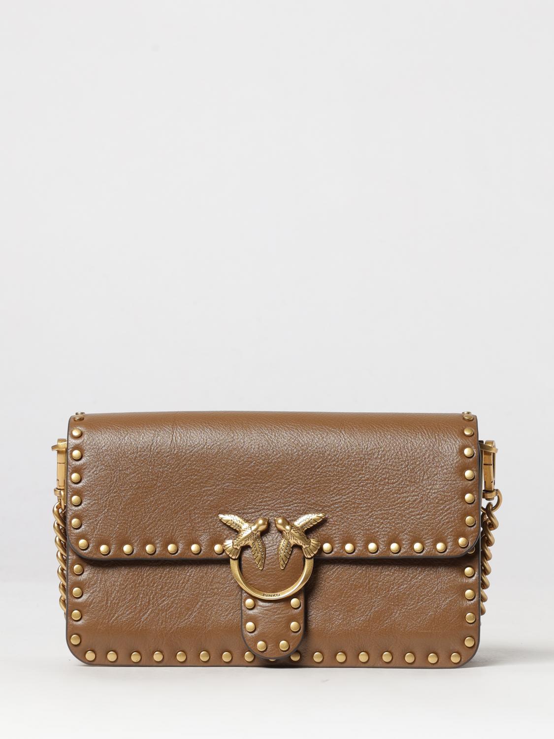 PINKO Mini Bag Woman color Brown