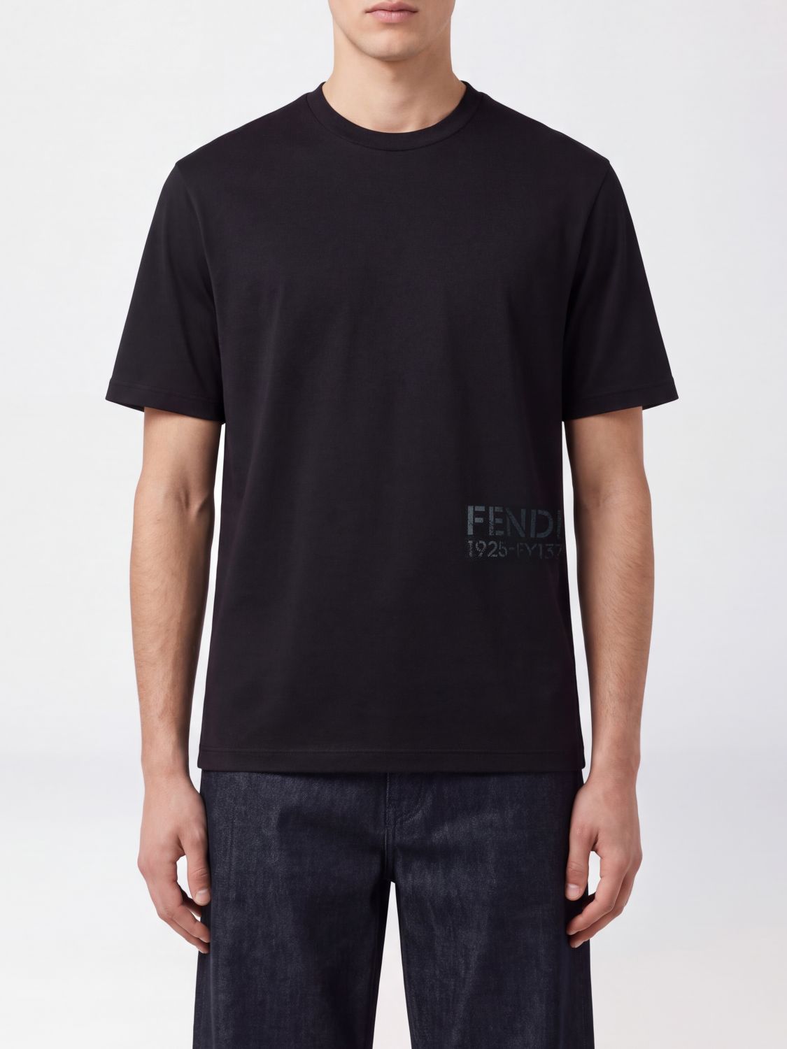 FENDI T-Shirt Uomo colore Nero