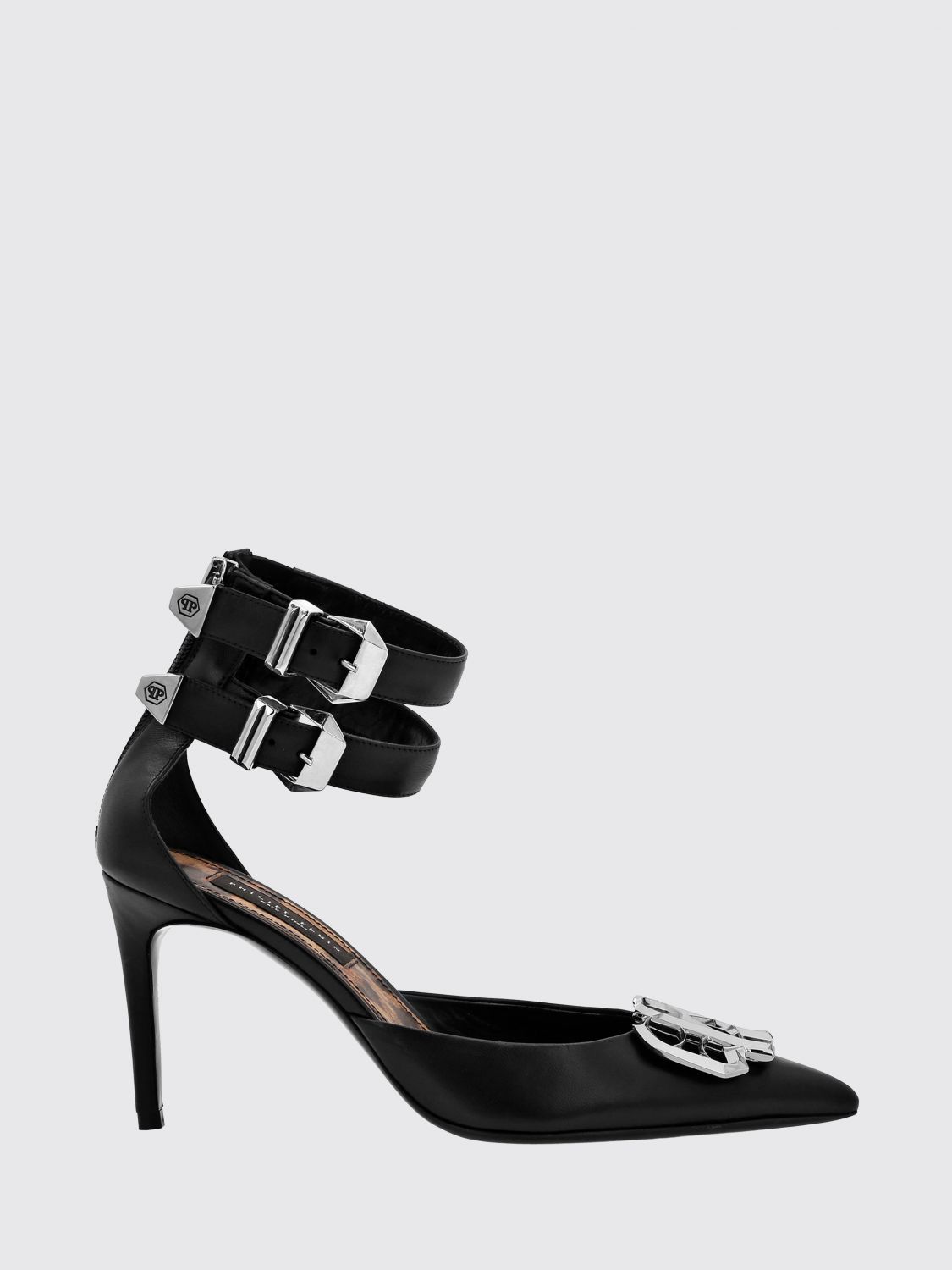 PHILIPP PLEIN Heeled Sandal Woman color Black